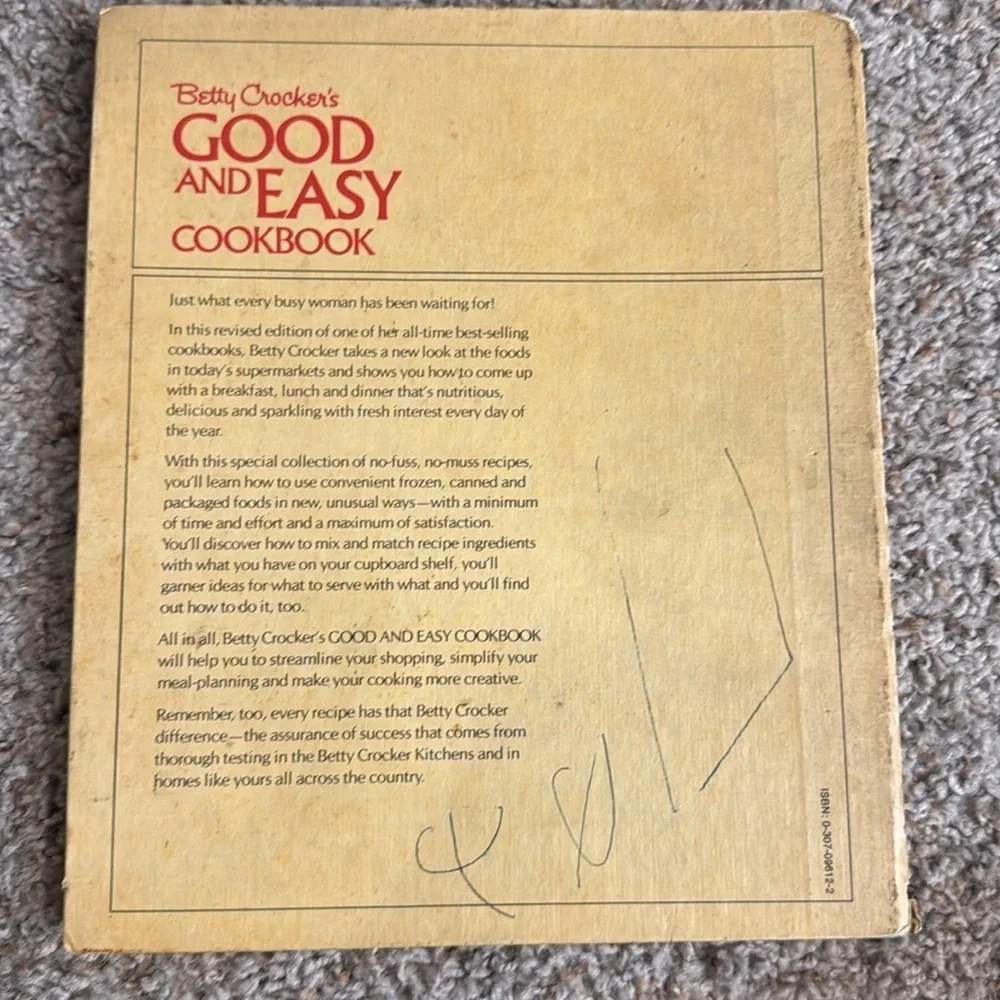 Betty Crocker’s Good & Easy Cookbook